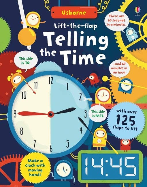 HarperCollins - Lift-The-Flap Telling The Time: Rosie Hore