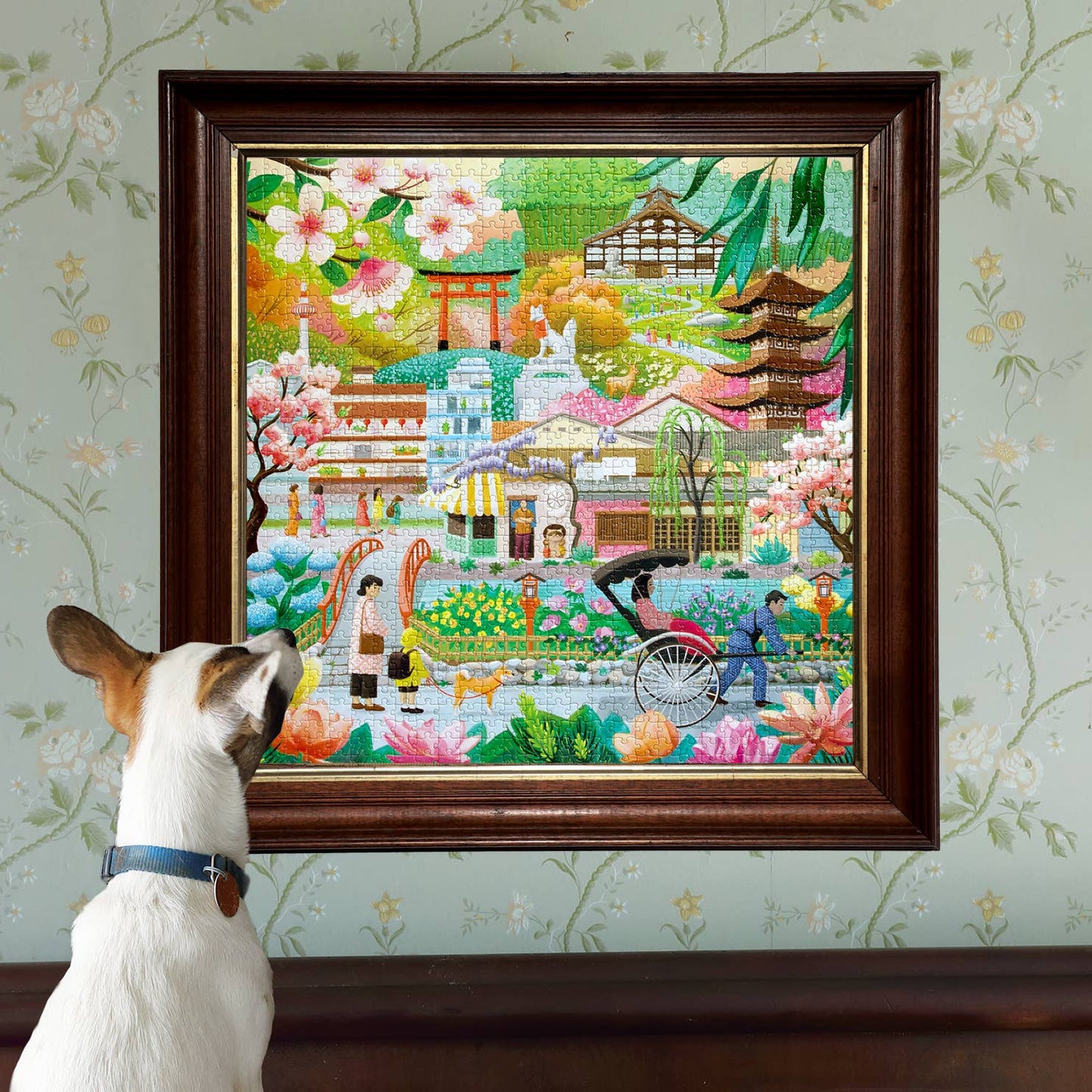 eeBoo - Seasons in Kyoto 1000 Piece Puzzle
