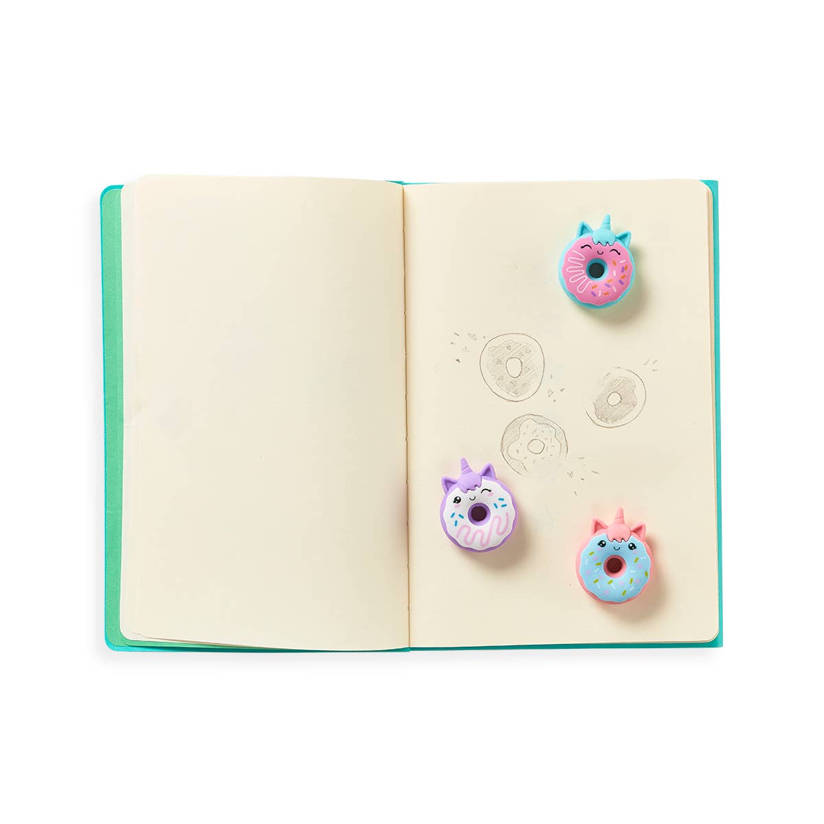 OOLY - Magic Bakery Unicorn Donuts: Vanilla Scented Puzzle Erasers