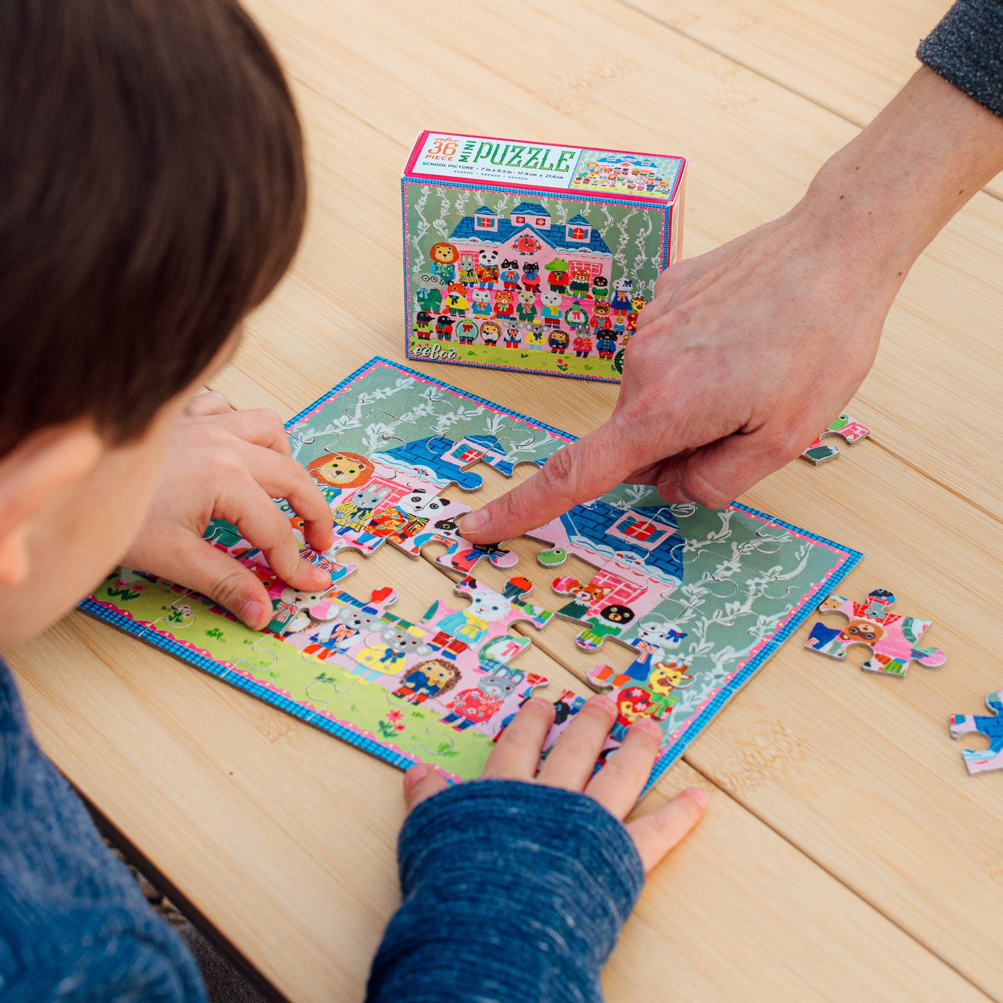 eeBoo - Yumi's 36 Piece Mini Puzzle Assortment