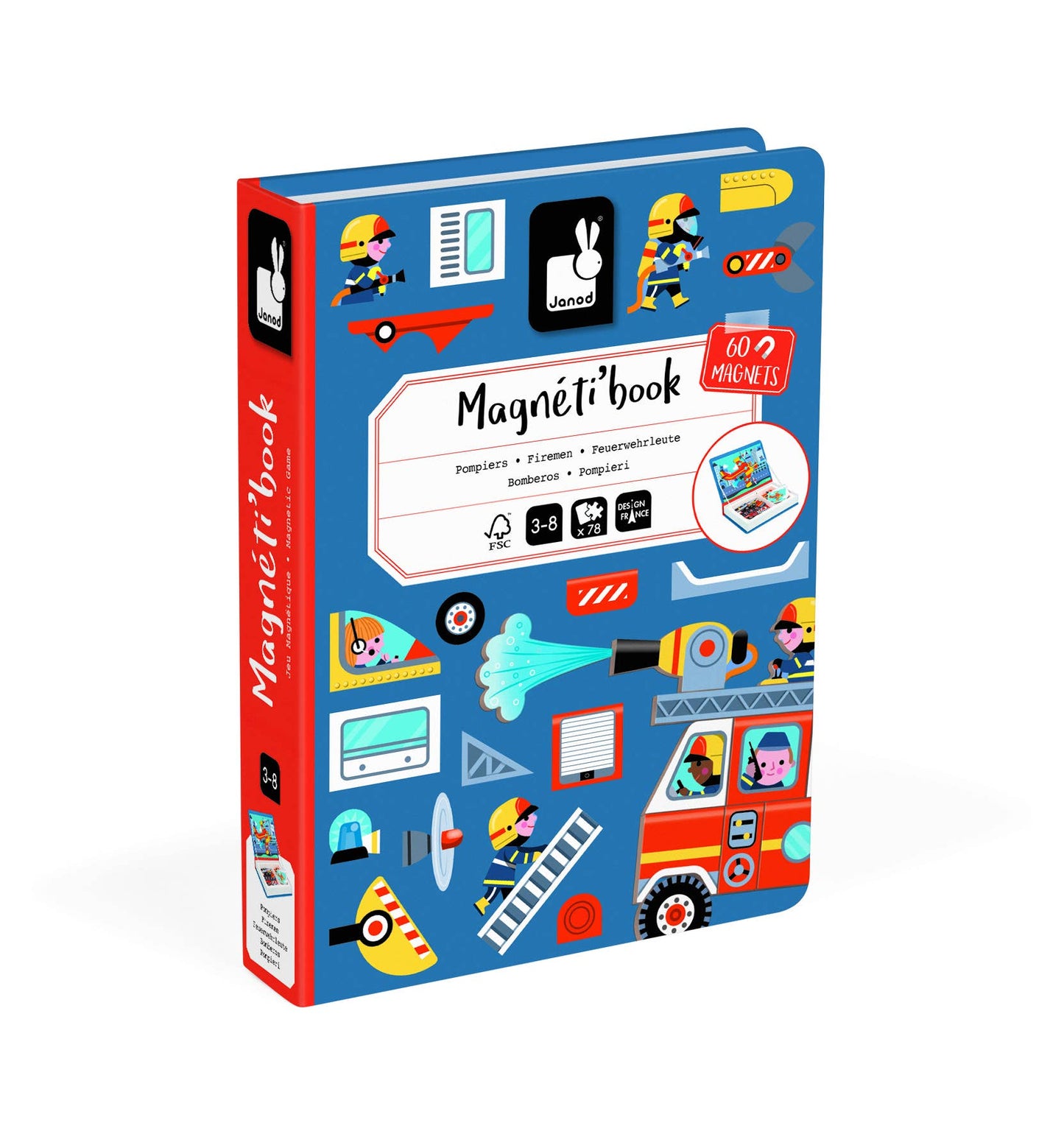 Janod - Magneti'book - Firemen