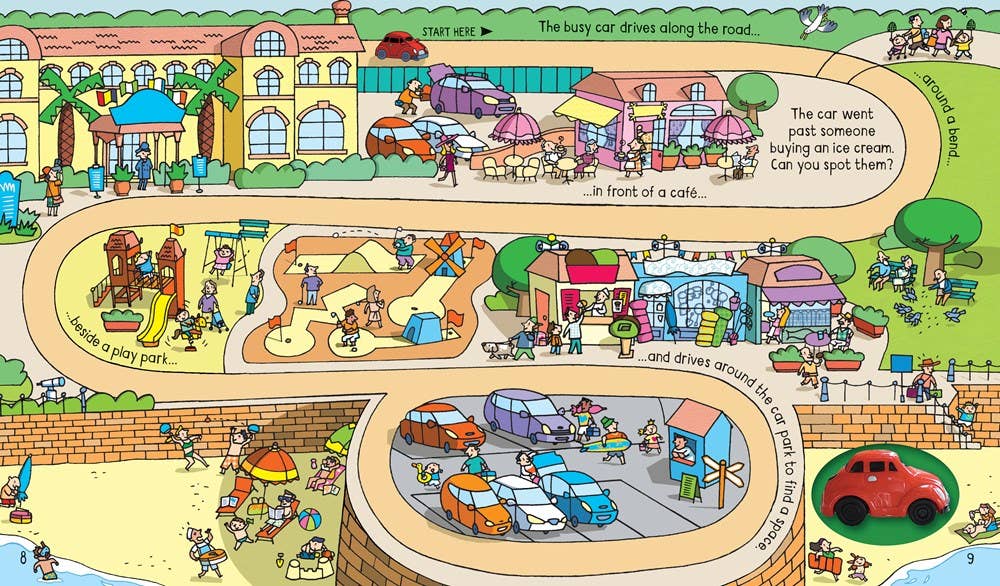 HarperCollins - Wind-Up Busy Car : Usborne
