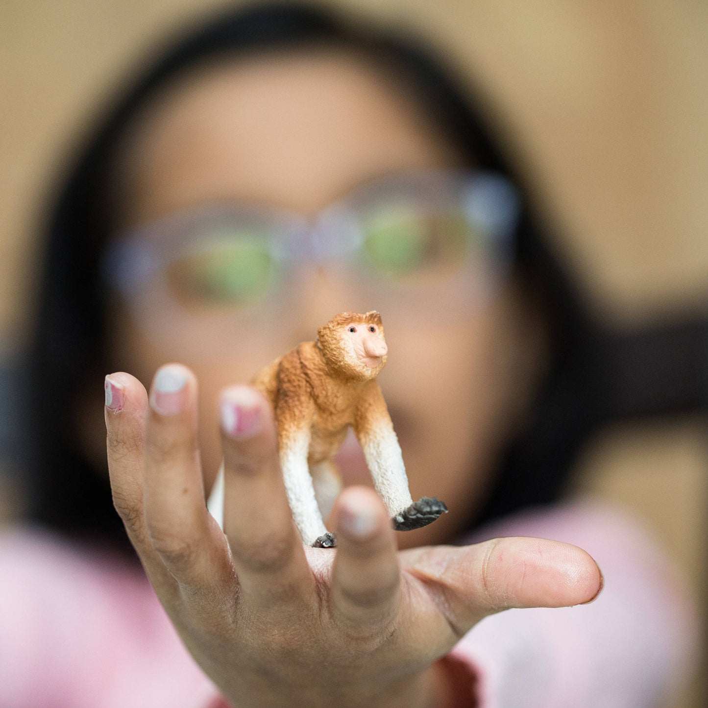 Schleich - Proboscis Monkey Animal Toy
