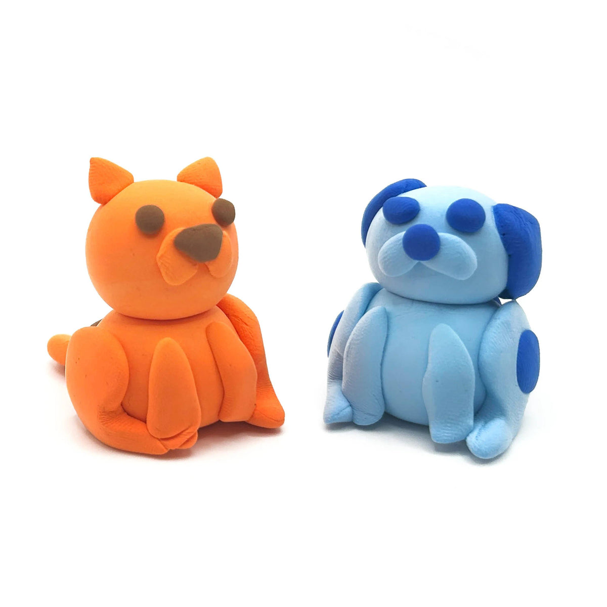 OOLY - Creatibles: Air Dry Clay BFFs Kit - Pet Pals (Set of 4 Color