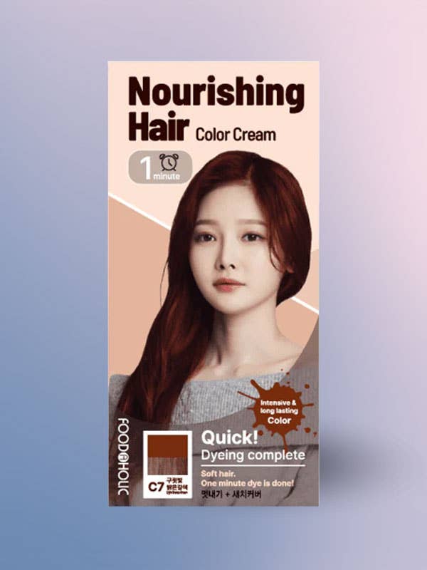 Exod International - Foodaholic Nourishing Sepia Color Cream 1min C7 Light Bronze Brown