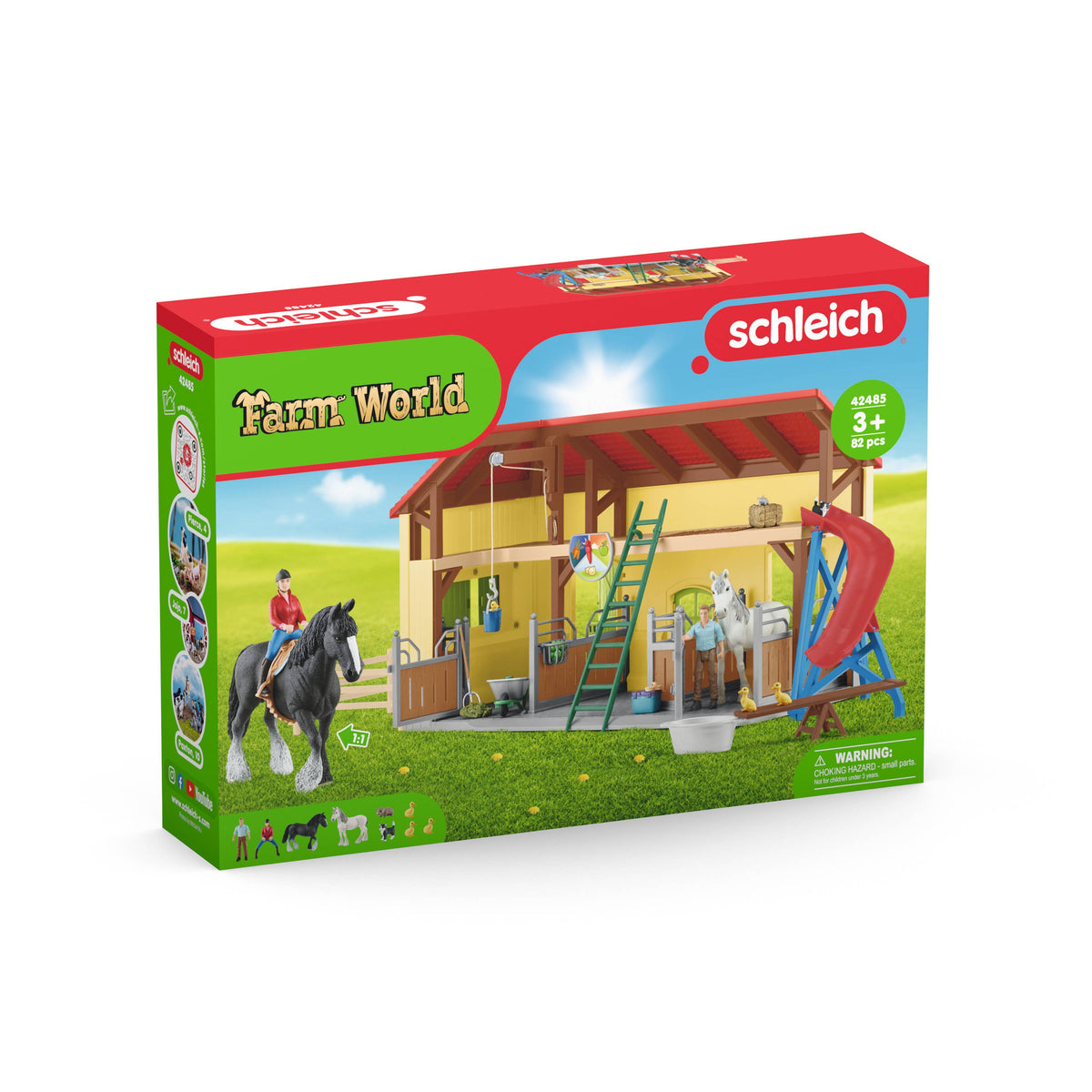 Schleich - Horse Stable Farm Play Set