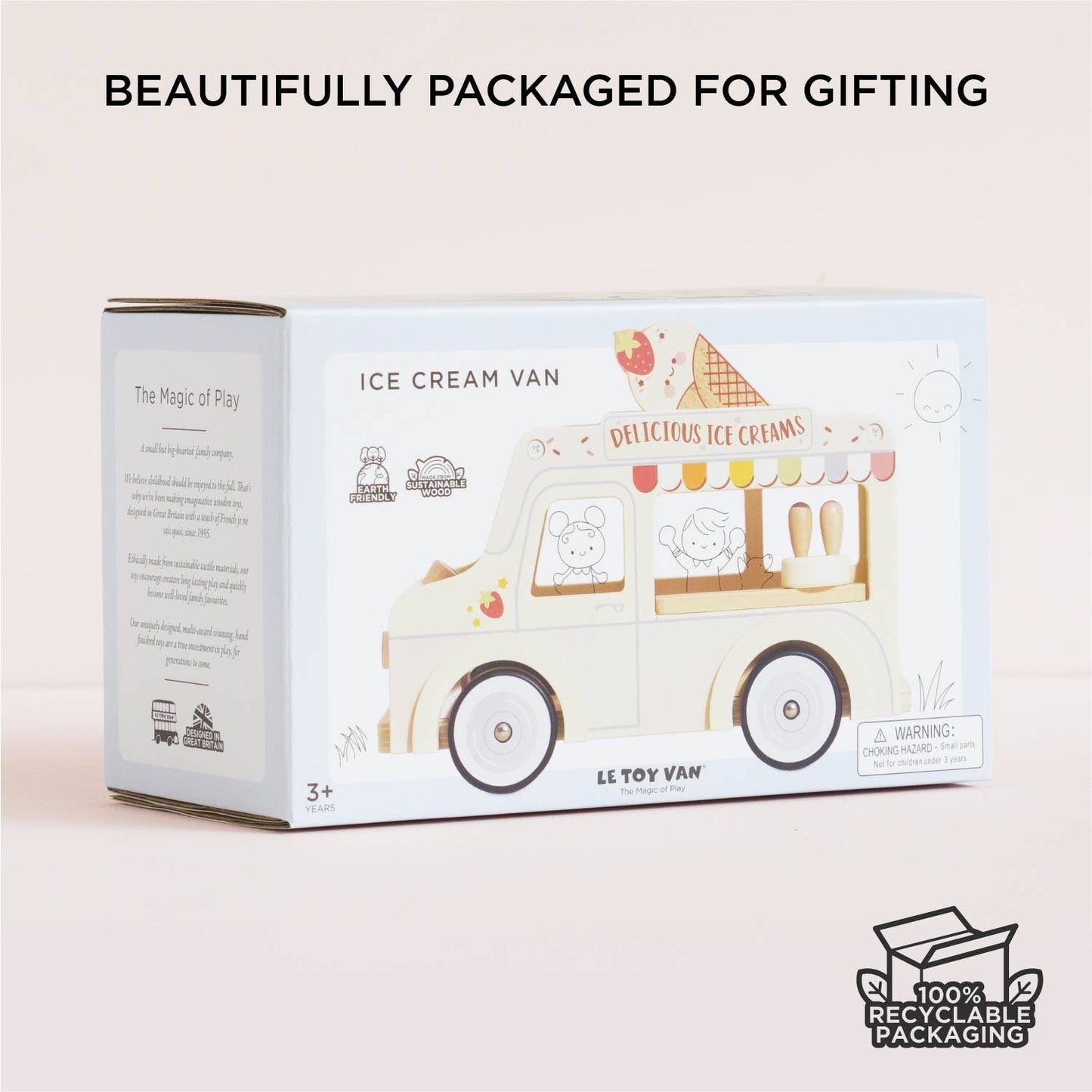 Le Toy Van, Inc. - Wooden Ice Cream Van