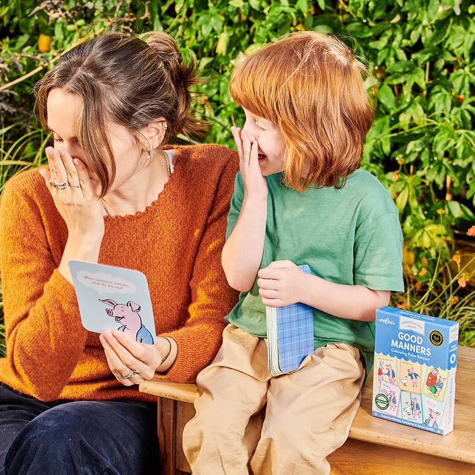 eeBoo - Good Manners Conversation Cards