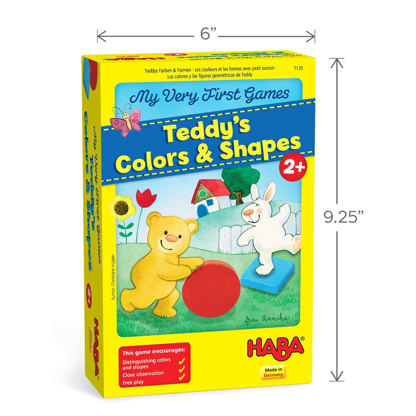 HABA USA - My Very First Games - Teddy's Colors and Shapes