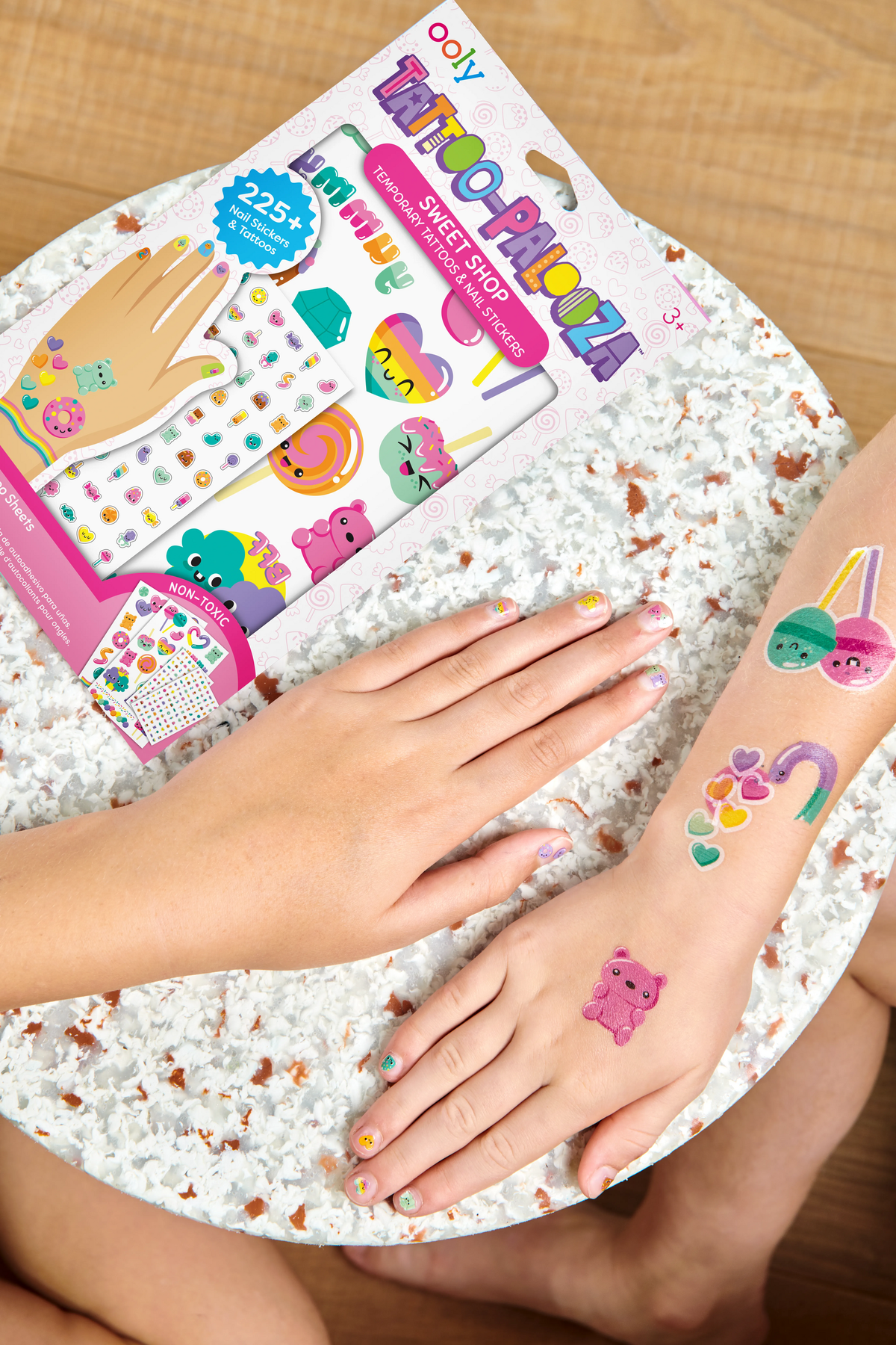 OOLY - Tattoo Palooza: Temporary Tattoos & Nail Stickers - Unicorns