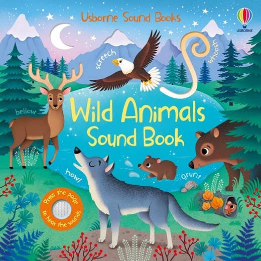 HarperCollins - Wild Animals Sound Book: Sam Taplin