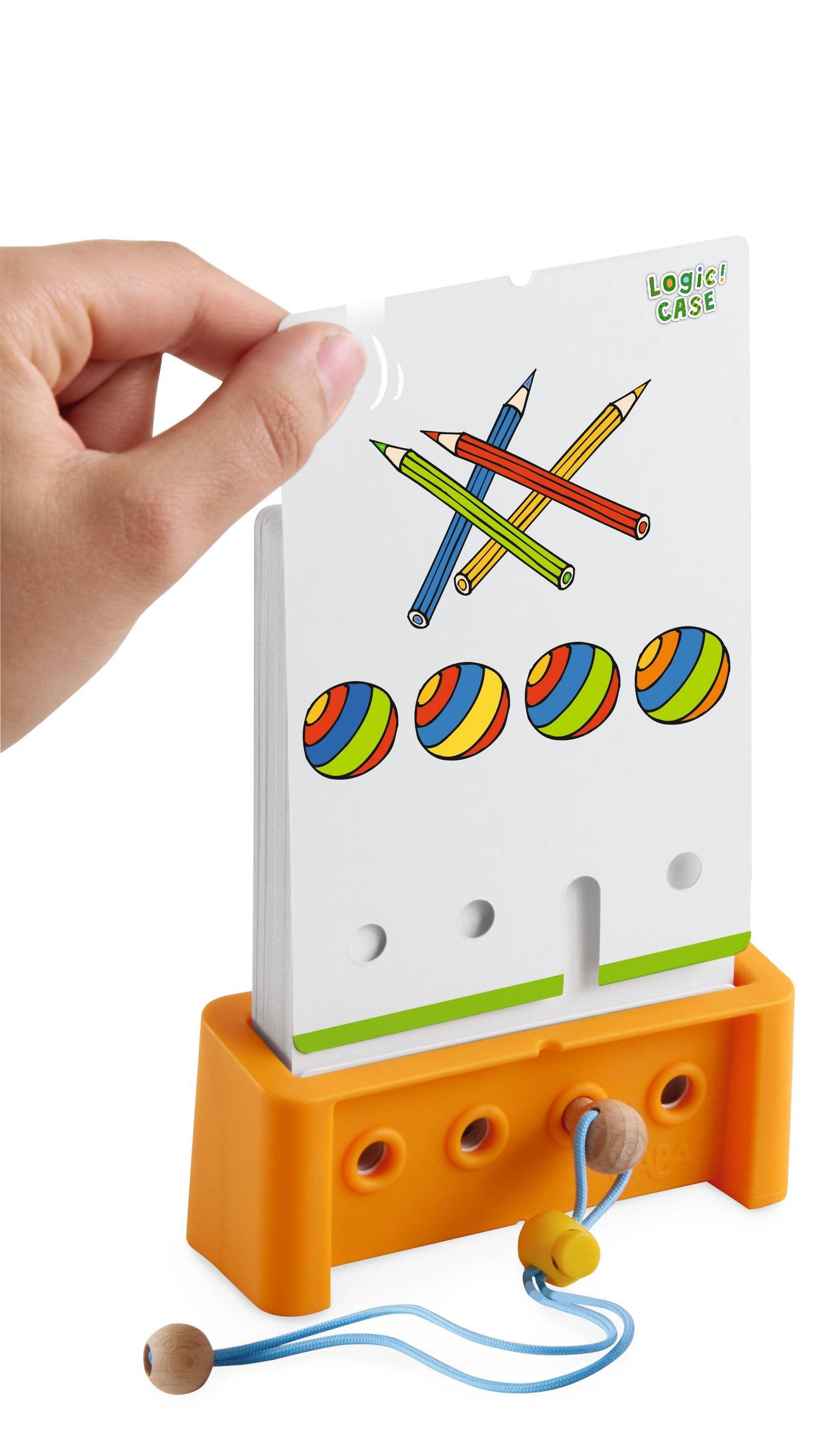 HABA USA - Logic! Starter Set 5+ | Brain Teaser & Logic Game for Kids