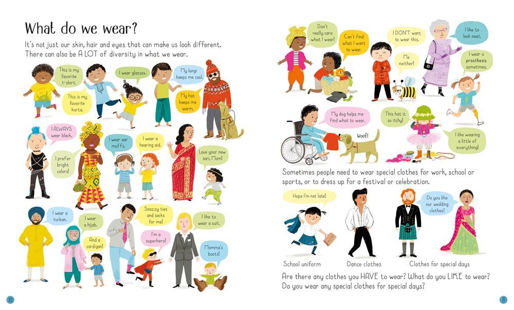 HarperCollins - All About Diversity : Usborne