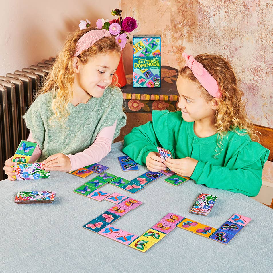 eeBoo - Butterfly Giant Shiny Dominoes