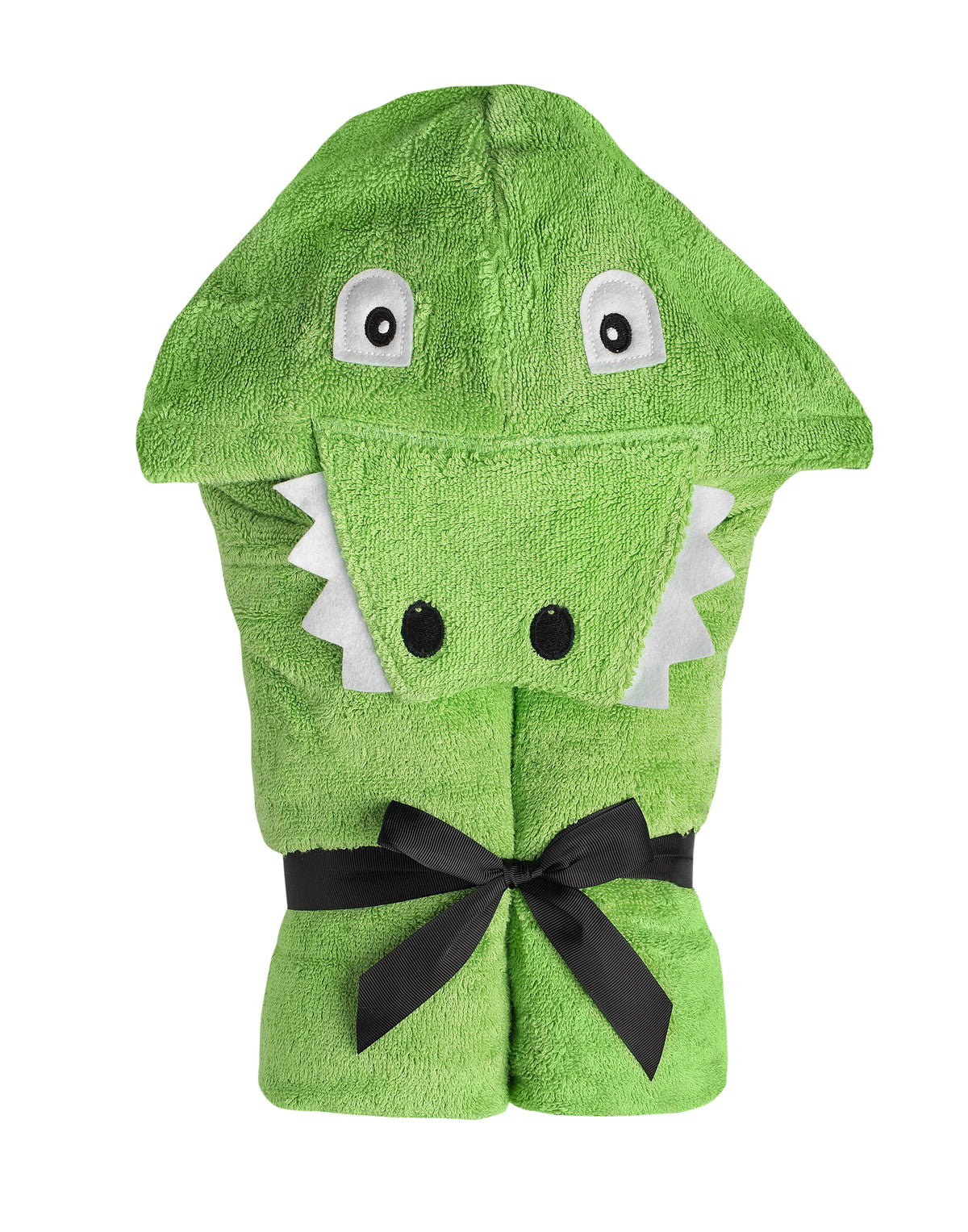 Yikes Twins - Alligator Hooded Towel for toddlers ages 2 to 8 years old