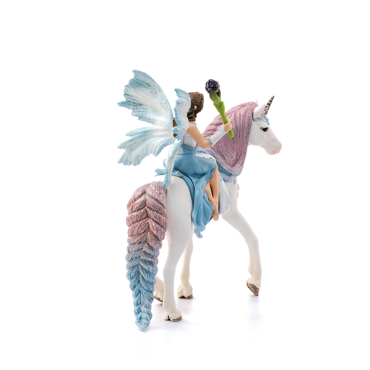 Schleich - Fairy Eyela With Princess Unicorn 3 Piece Toy Playset