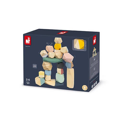 Janod - Sweet Cocoon - Stacking Stones