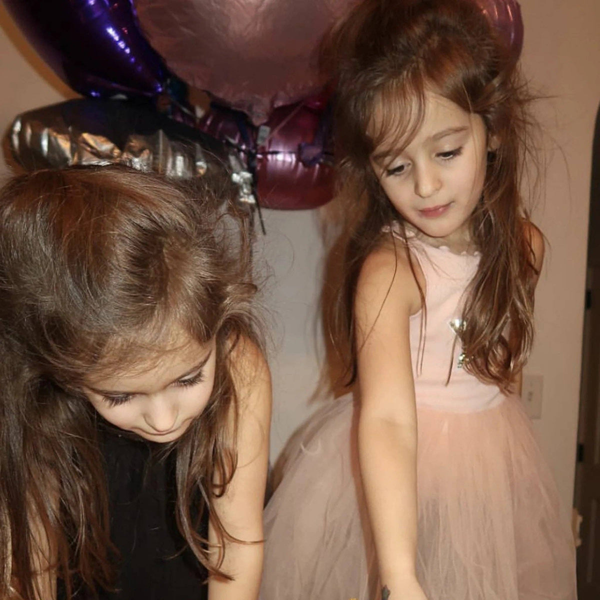 Petite Hailey - PH Star Tutu Dress : Charcoal / 8