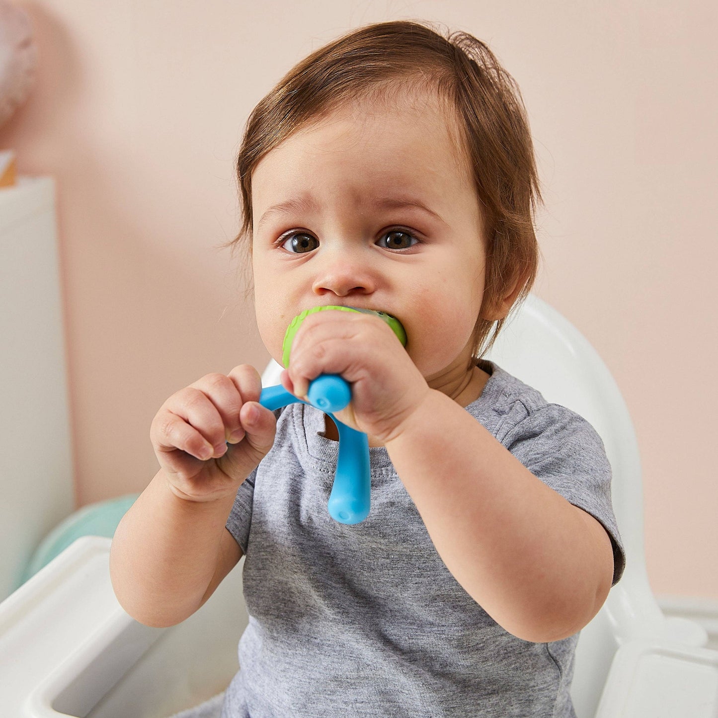 b.box USA - Silicone fresh food feeder - ocean breeze