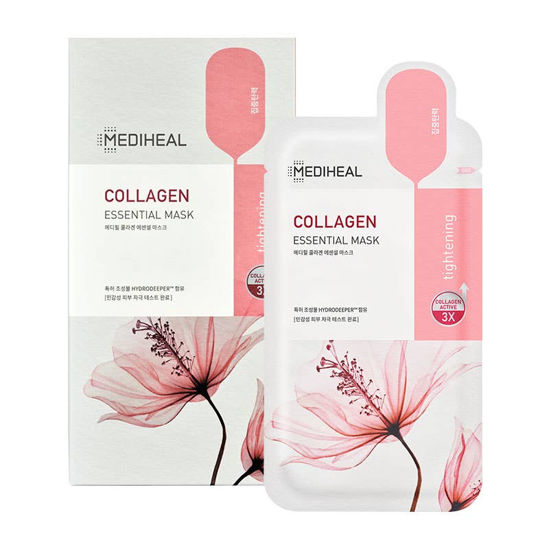 Exod International - Mediheal Collagen Essential Mask 24g: 1 BOX / 10 PCS