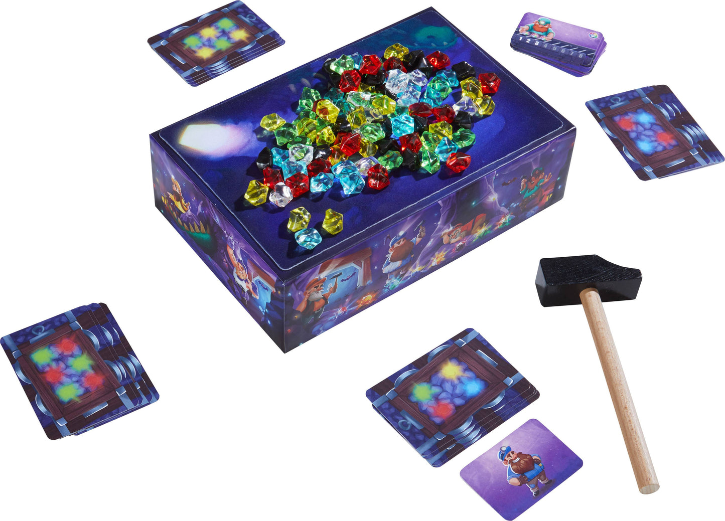 HABA USA - Hammer Time - Action Game with Hammering & Stacking for Kids