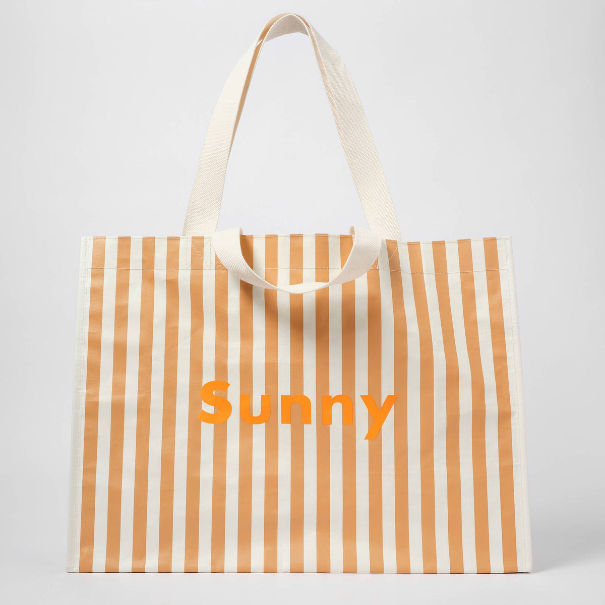 Sunnylife - Carryall Beach Bag Tierra Clay Stripe