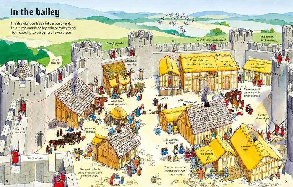 HarperCollins - See Inside Castles : Usborne