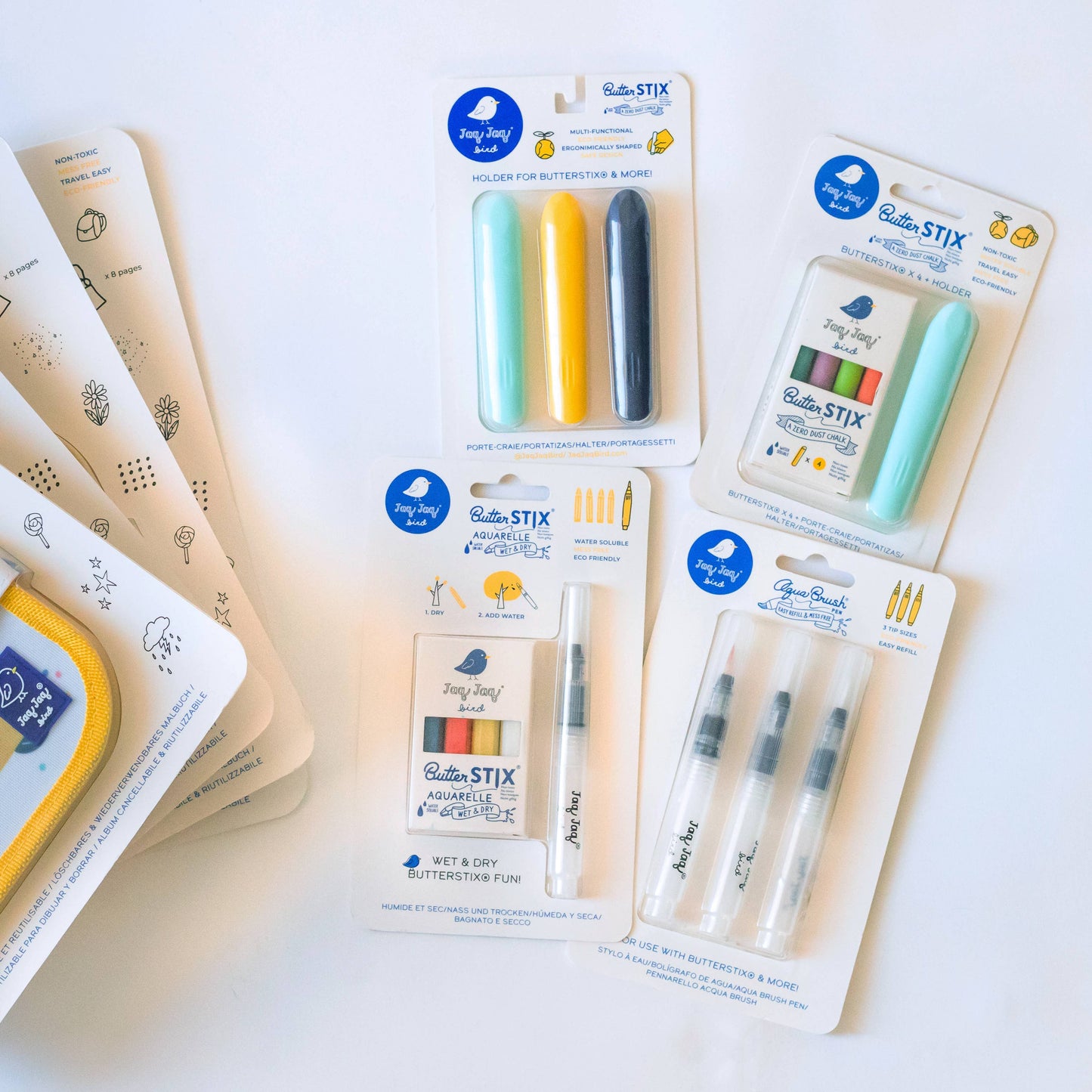 Jaq Jaq Bird - ButterStix® Chalk, Crayon Holder, Stocking Stuffer Christmas