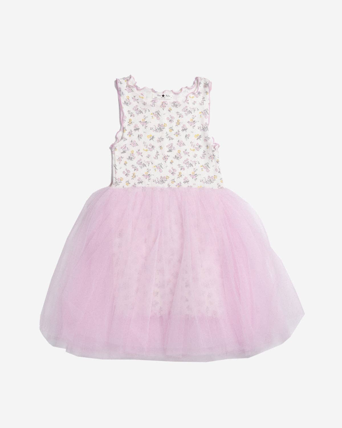 Petite Hailey - Rosie Floral Tutu Dress: Pink / 18M