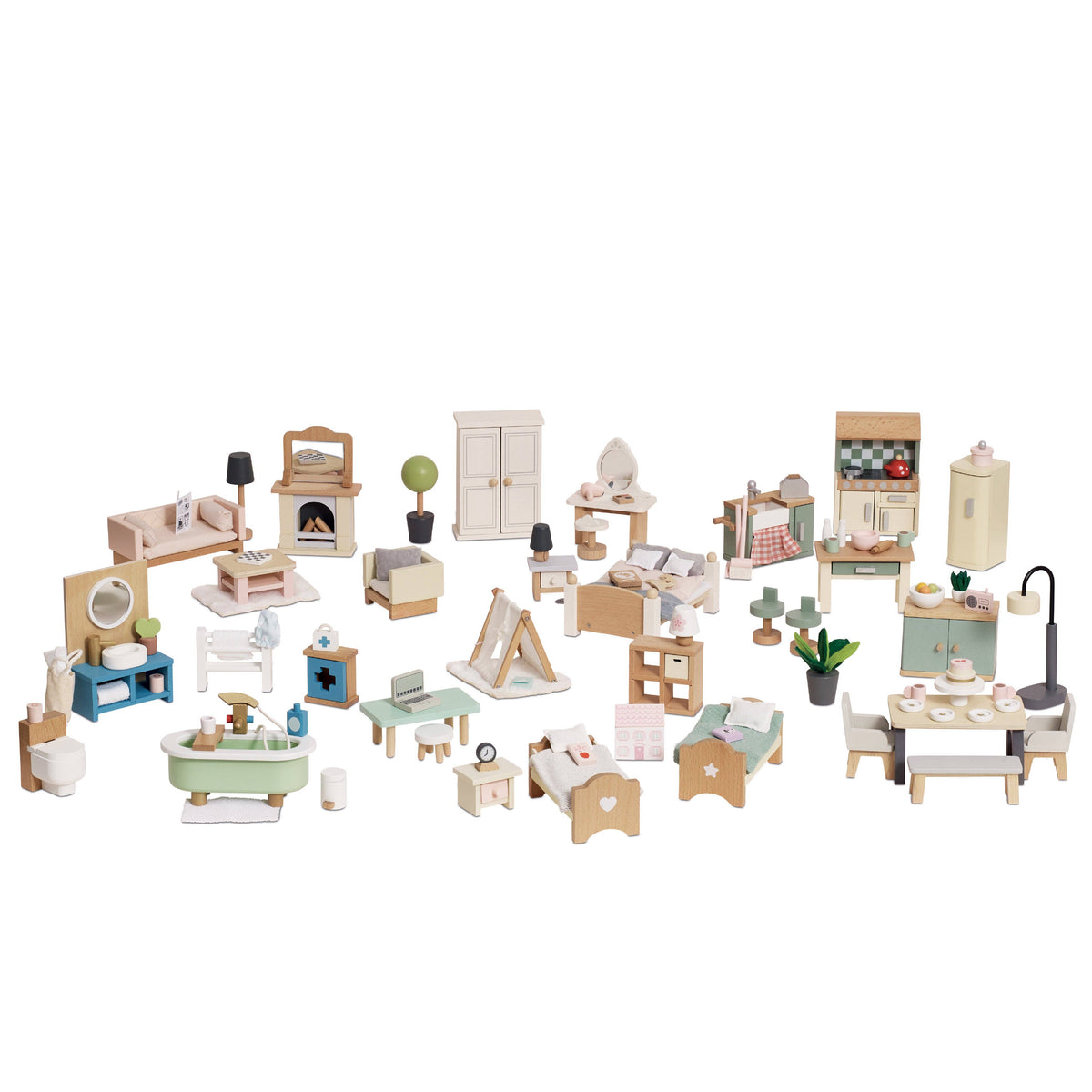 Le Toy Van, Inc. - Deluxe Dolls House Furniture Set