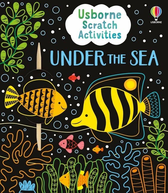 HarperCollins - Usborne Scratch Activities Under the Sea: Rosie Dickins