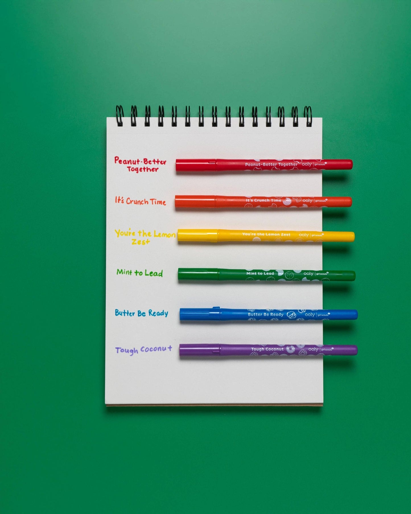 OOLY - OOLY x Girl Scouts Cookie Scented Markers - Set of 6