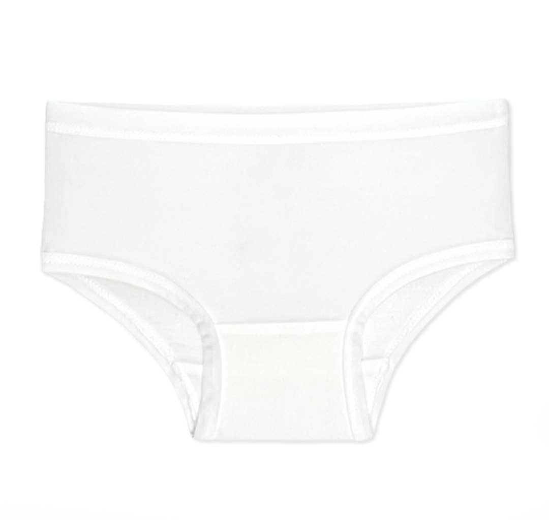 Bellabu Bear - Girl's Bamboo Underwear 7-Pack: 6/7 Y