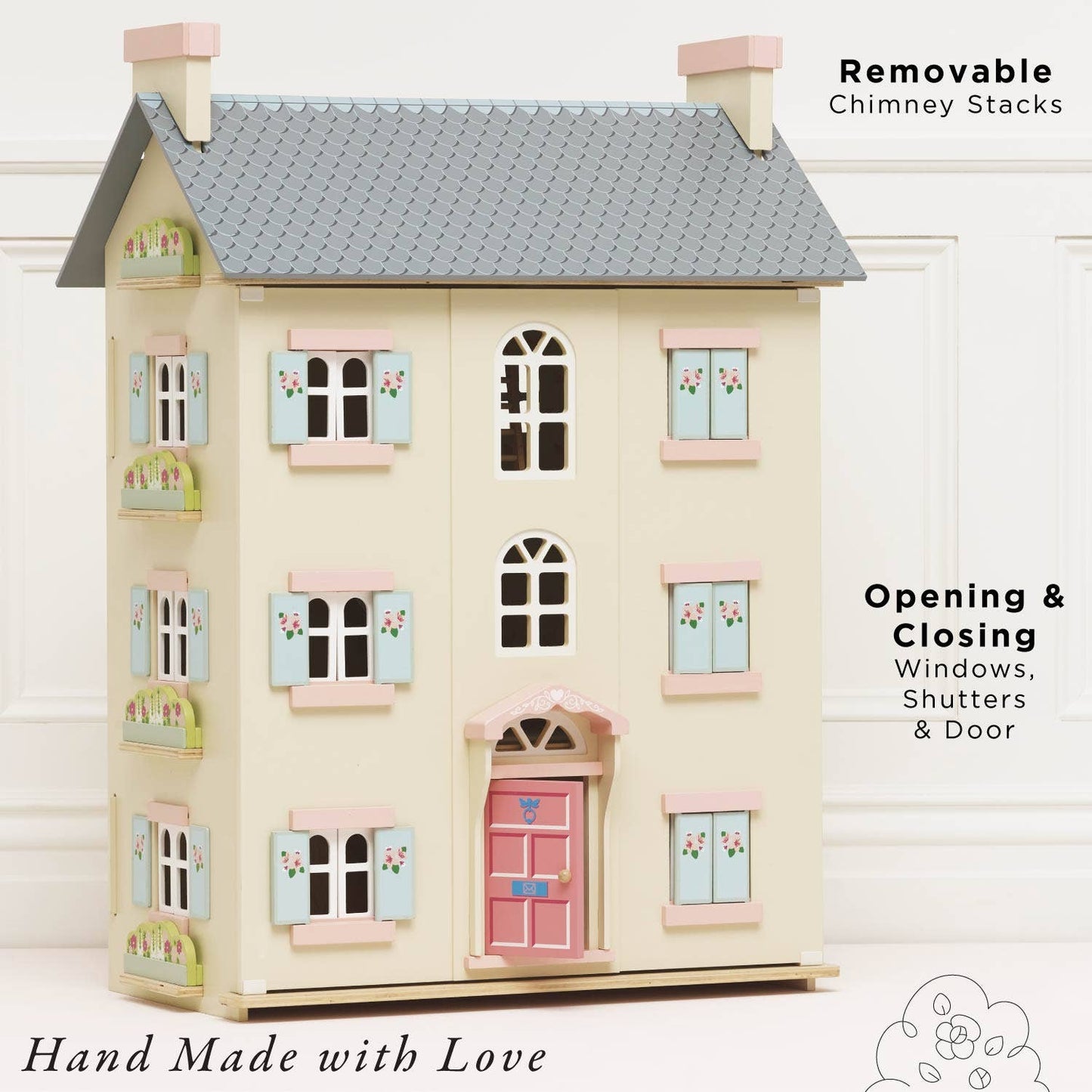 Le Toy Van, Inc. - Cherry Tree Hall Wooden Dolls House