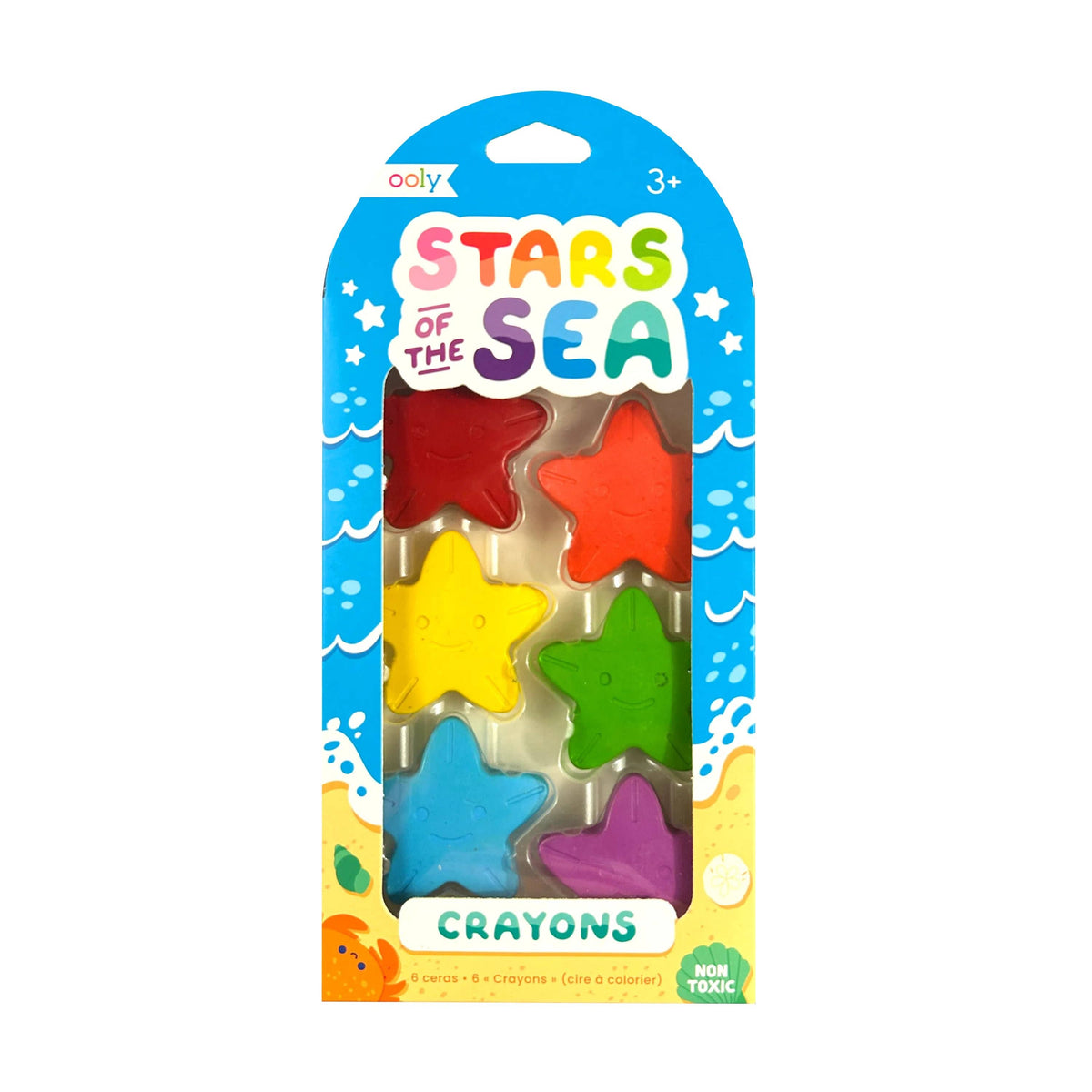 OOLY - Stars Of The Sea: Crayons (Set of 6)