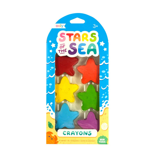 OOLY - Stars Of The Sea: Crayons (Set of 6)