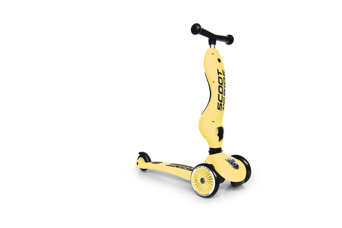 Scoot & Ride - HighwayKick 1 Scooter and Ride On Toy Lemon