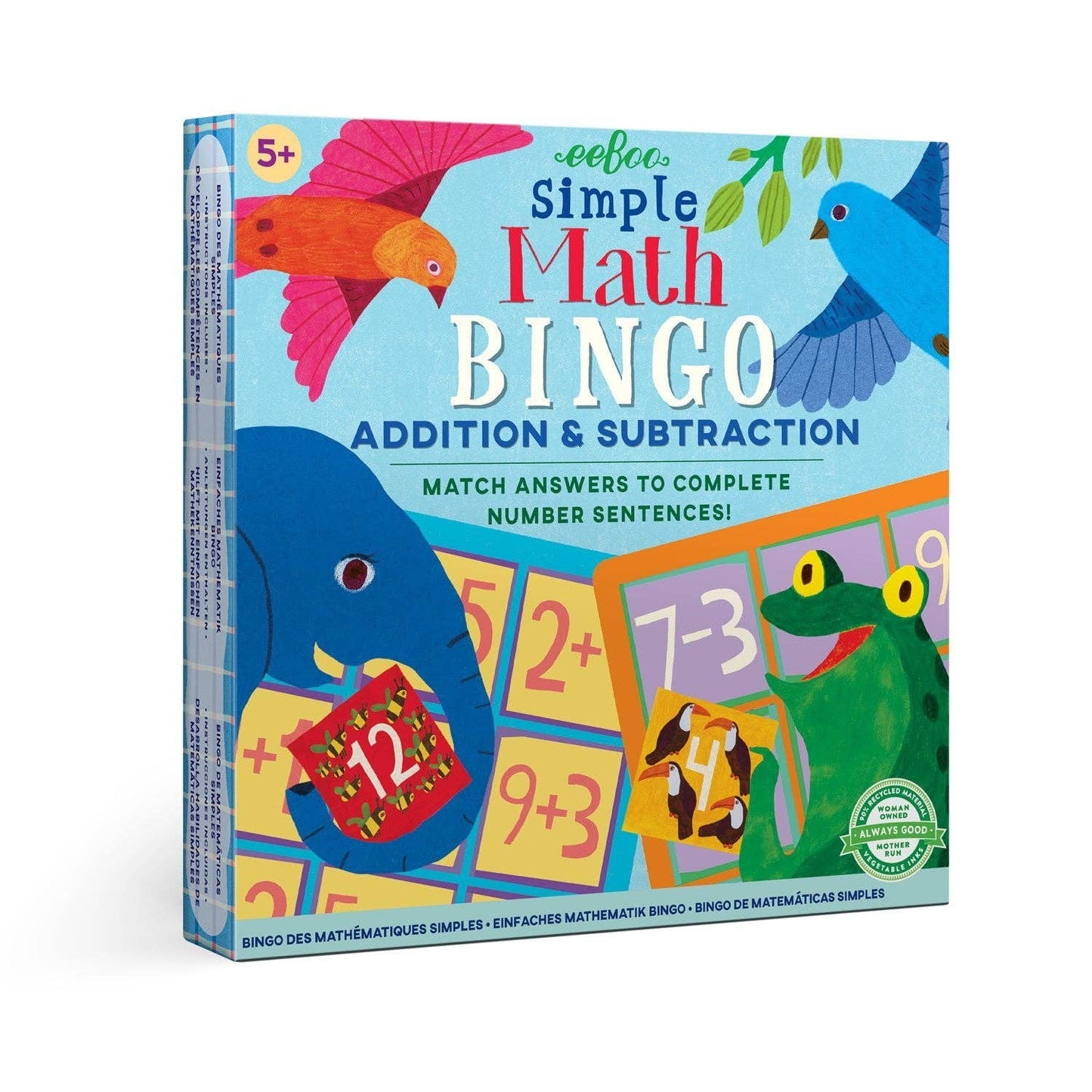 eeBoo - Simple Math Bingo
