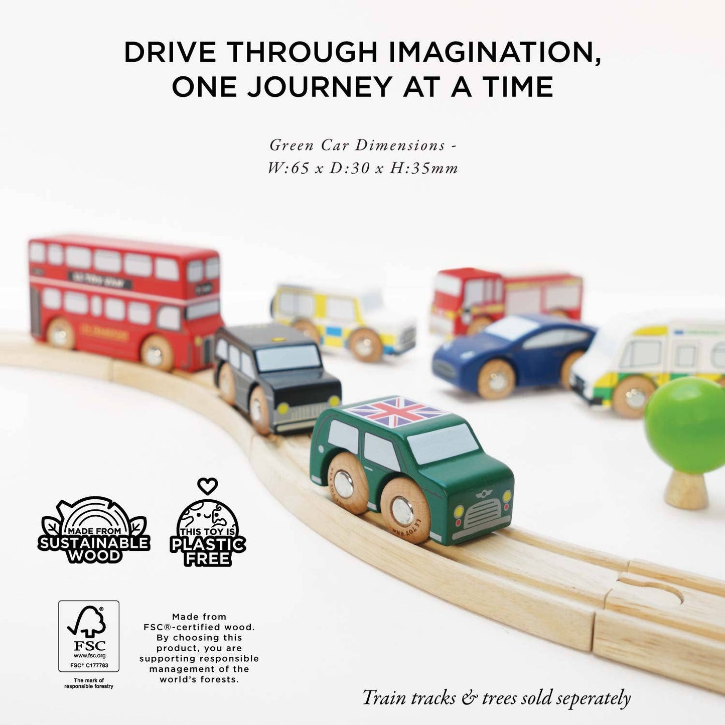 Le Toy Van, Inc. - London Toy Car Set