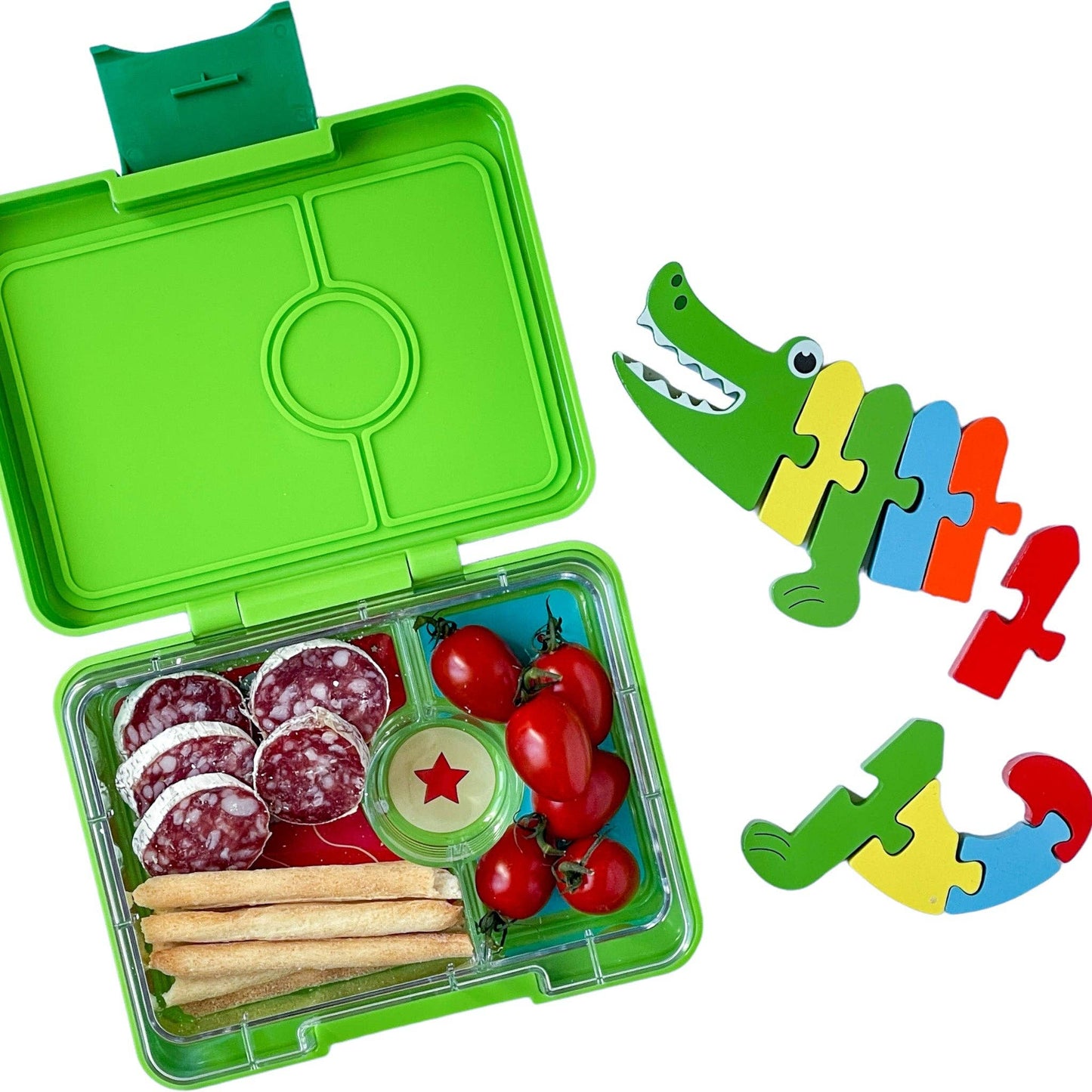 Yumbox - Yumbox Snack - Small Size Bento Lunch Box: Unicorn Lavande Purple