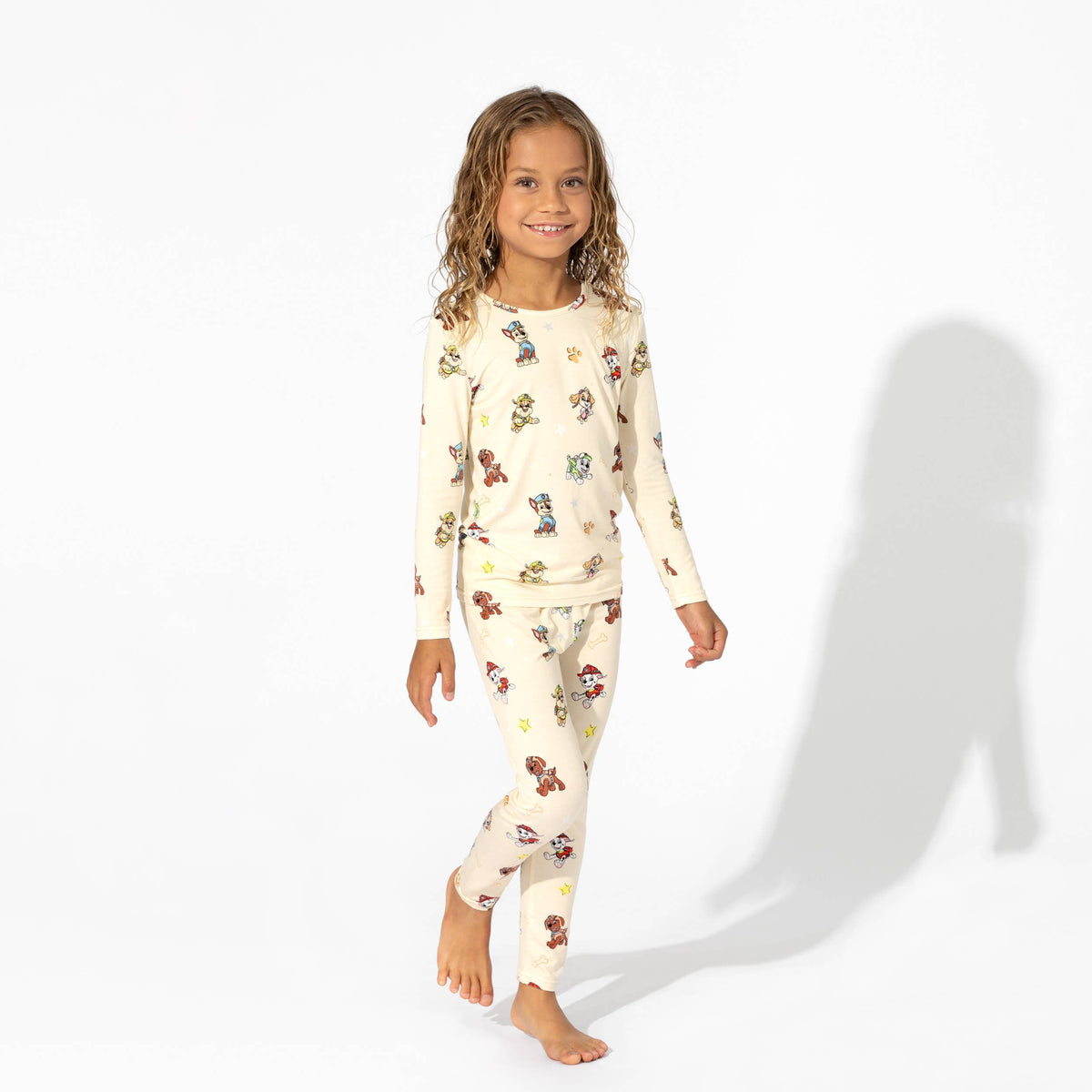 Bellabu Bear - PAW Patrol Bamboo Kids Pajamas: 5T