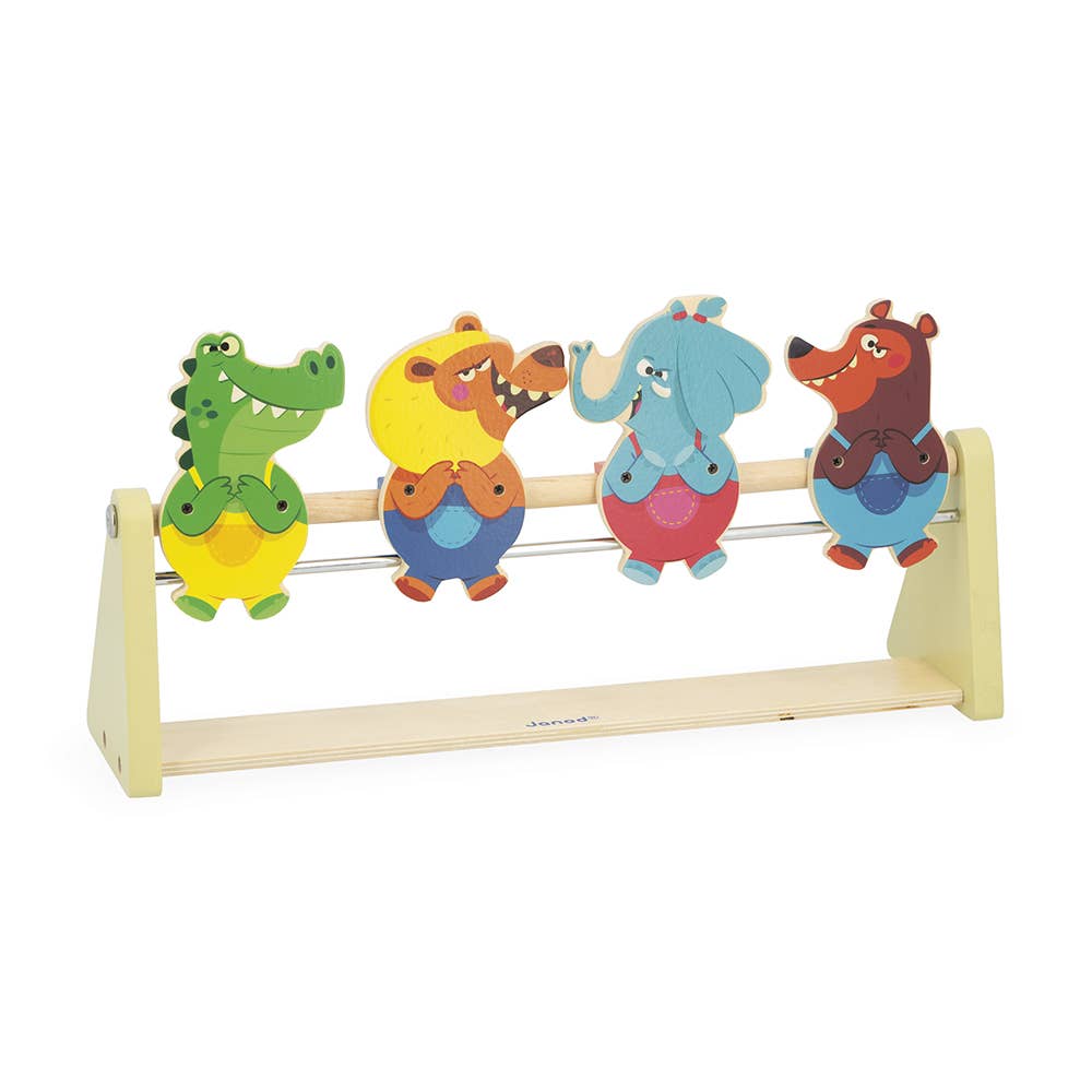 Janod - Applepop Slingshot Shooting Gallery