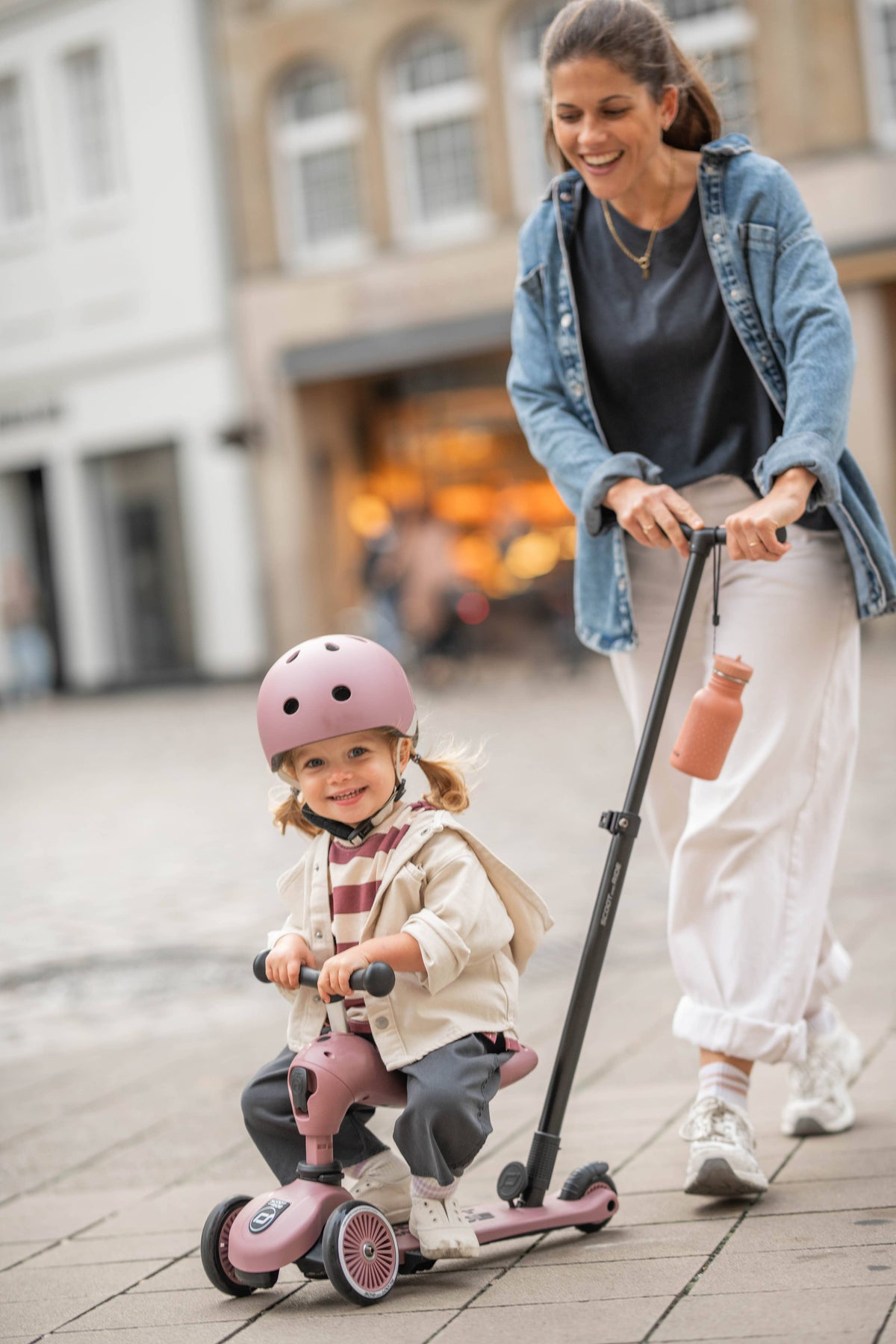 Scoot & Ride - HighwayKick 1 Push & Go Scooter and Ride On Toy: Wildberry