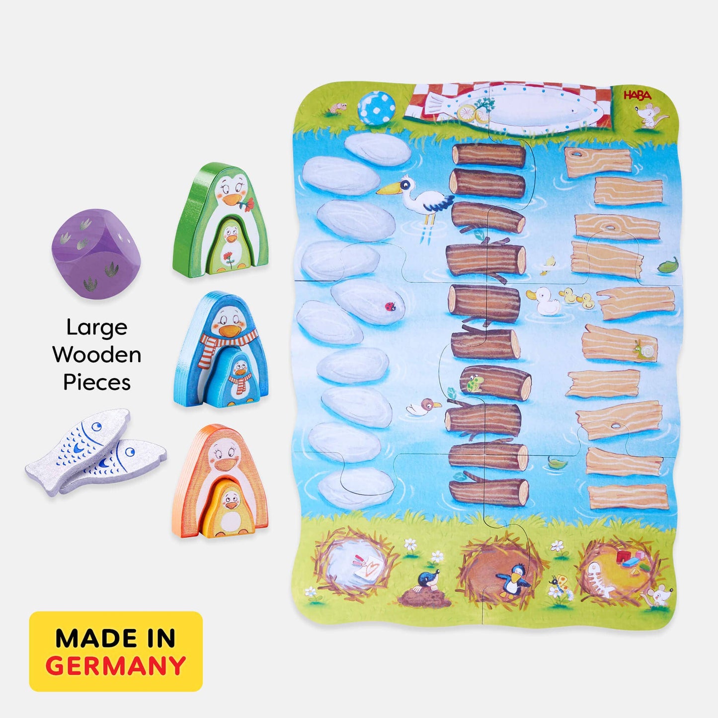 HABA USA - My Very First Games – Go, Go, Little Penguin!