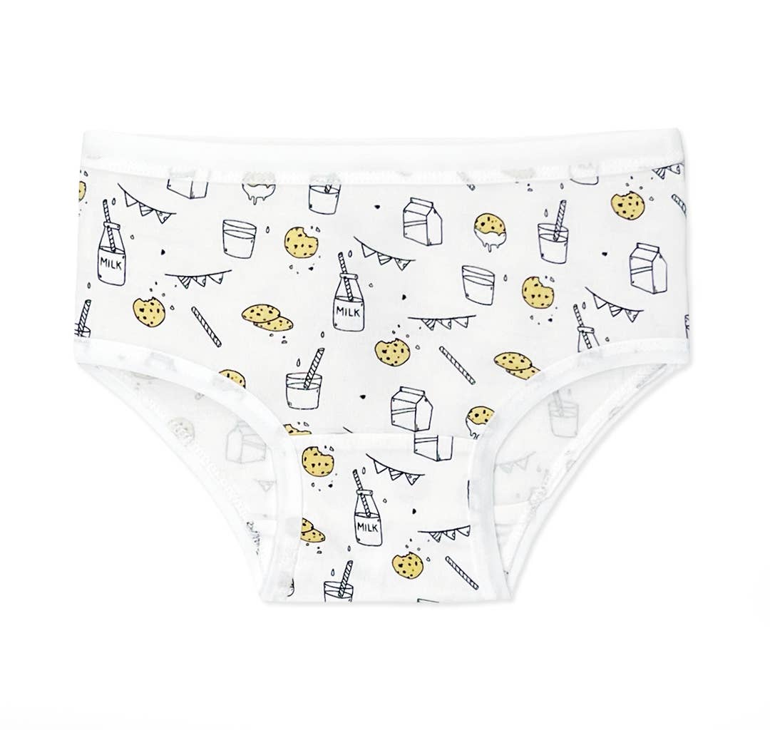 Bellabu Bear - Girl's Bamboo Underwear 7-Pack: 6/7 Y