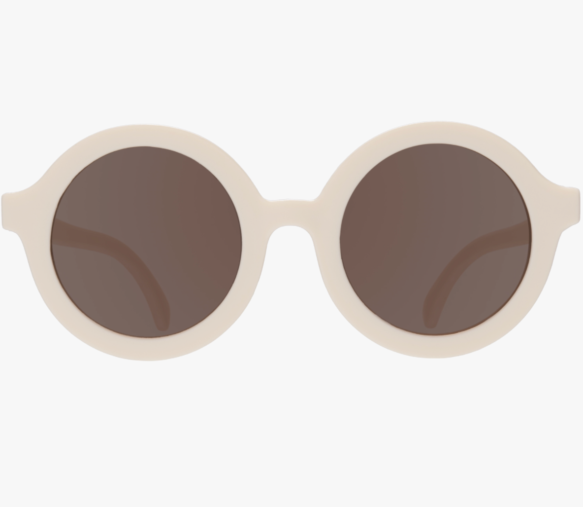 Babiators - Euro Round Baby and Kid Award Winning Sunglasses: Ages 3-5 / Sweet Cream