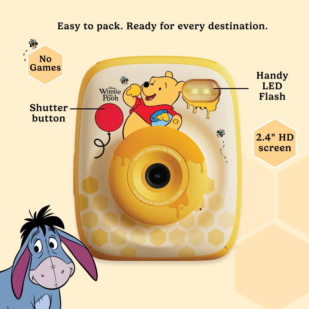 kiimento (formerly Kidamento) - Disney Winnie the Pooh Print Pro Camera