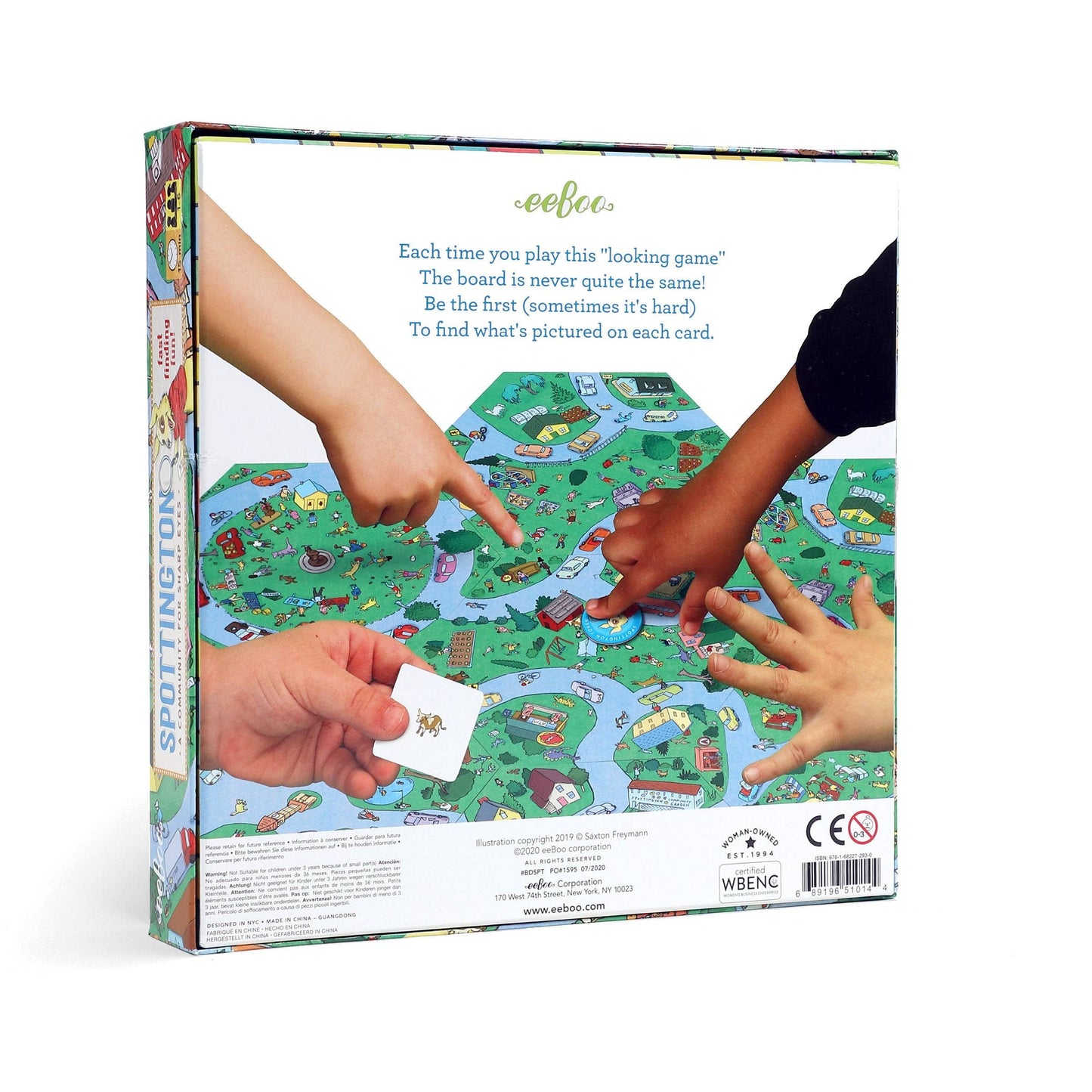 eeBoo - Spottington Board Game