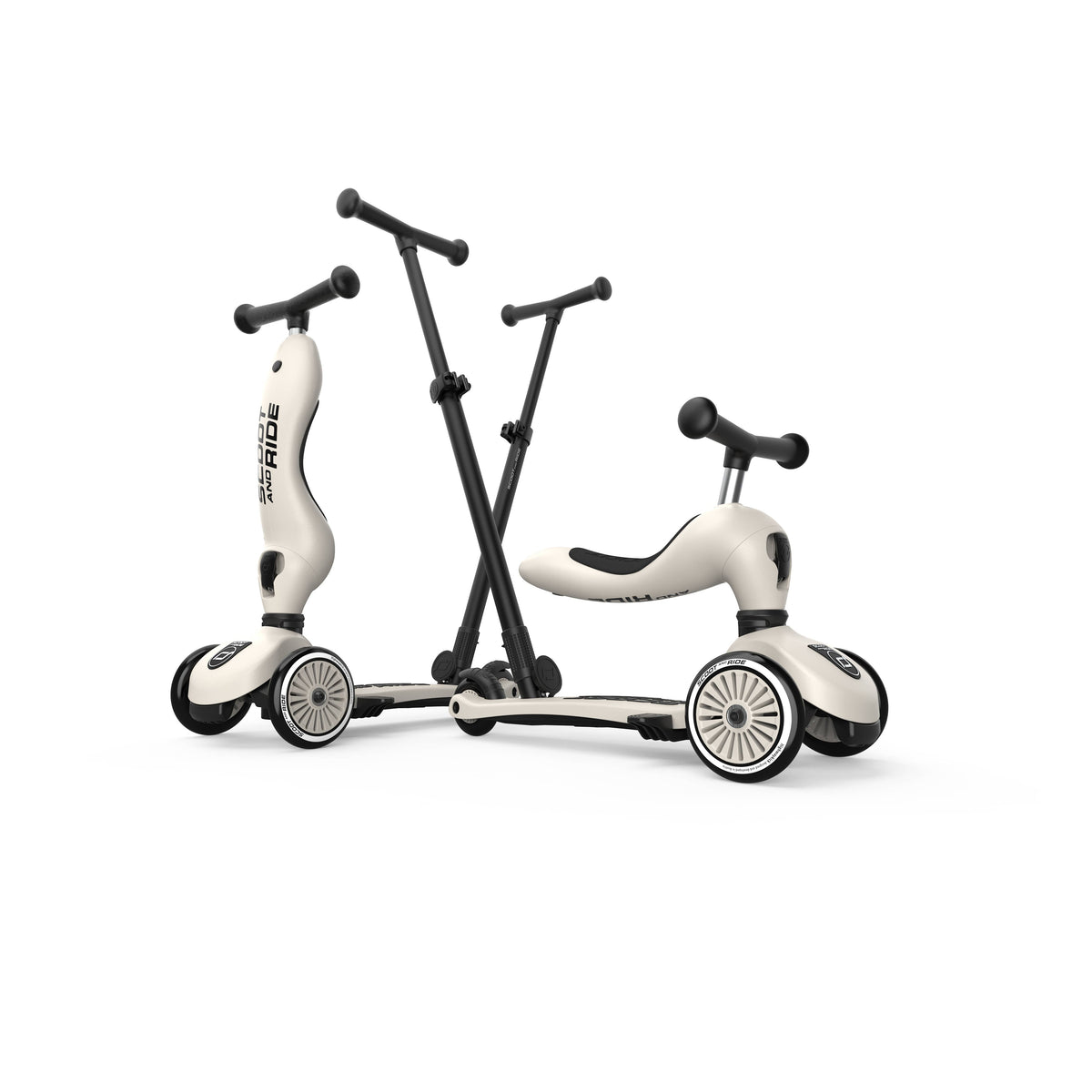 Scoot & Ride - HighwayKick 1 Push & Go Scooter and Ride On Toy: Steel