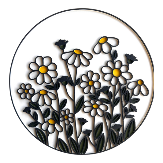 CJECOPLAY INC. - Spring Daisy Flowers- Circle Play EcoTray Insert